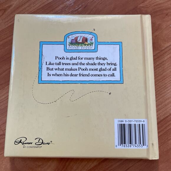 Disney’s Winnie the Pooh Friends Forever I’m Glad You’re My Friend Book - Picture 2 of 2